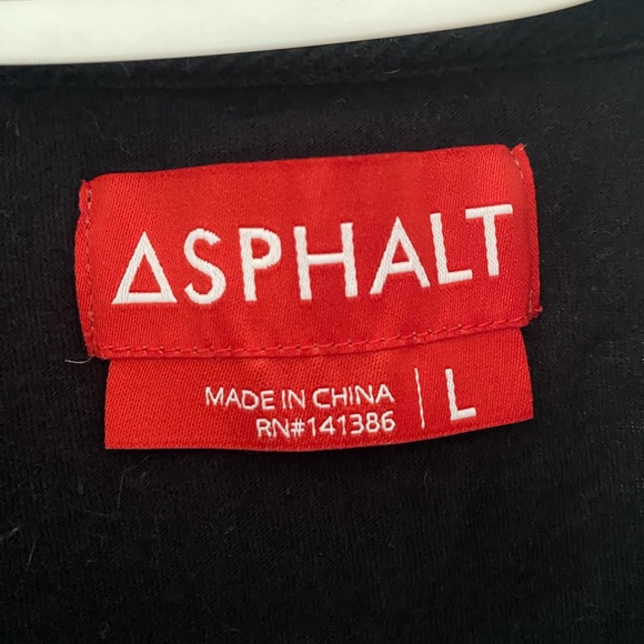 ASPHALT YACHT CLUB x SNOOP DOGG REFLECTIVE PRINT BLOCK T-SHIRT - BLACK - Picture 4 of 5